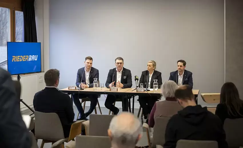 Pressekonferenz Kooperation Renner Bauunternehmung und Rieder Bau 02-2026