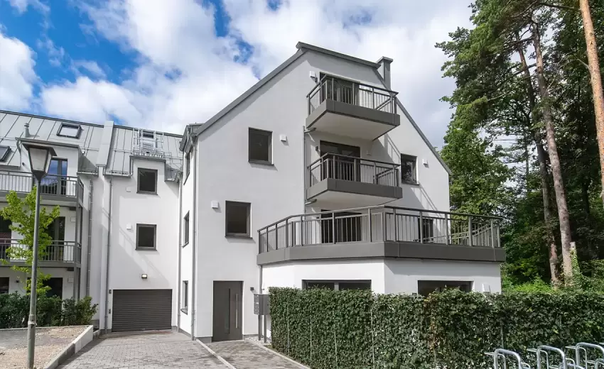 Michael Renner Bauunternehmung Bannwaldseestraße 69 Neubau Mehrfamilienhaus Tiefgarage