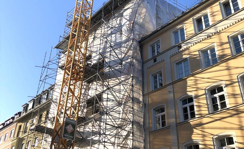 Michael Renner Bauunternehmung Sanierung Schellingstraße 17 München
