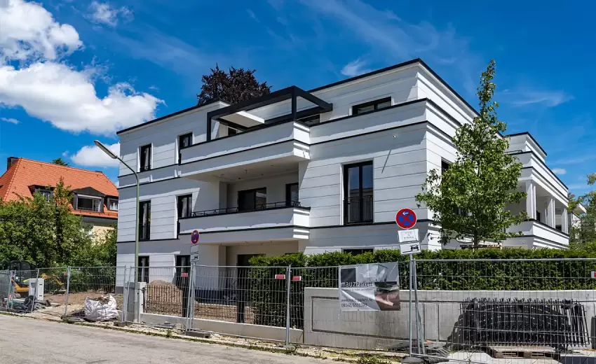 Michael Renner Bauunternehmung Schlagintweitstraße 2 Neubau Wohnhaus mit zweigeschoßiger Tiefgarage