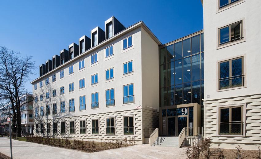 Michael Renner Bauunternehmung Sanierung und Neubau ADAC-Gebäude Königinstr. 9-11