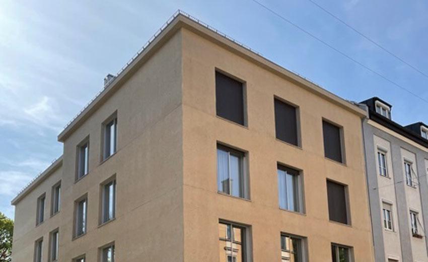 Michael Renner Bauunternehmung Neubau Schwabing Gestockter Sandstein